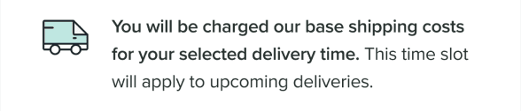 default shipping