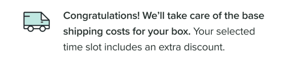 free shipping + discount